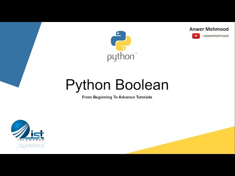 Python Boolean Python From Scratch In Urdu Daily Python Python New Easy Video Tutorial Lecture