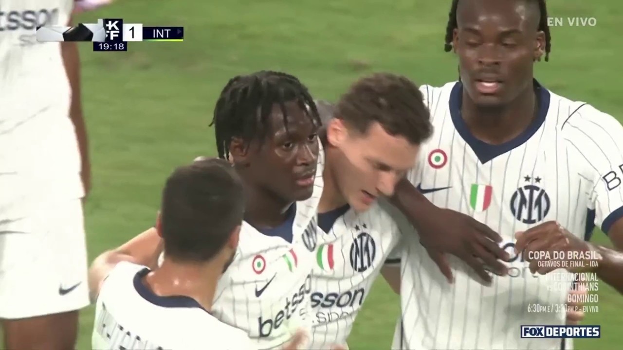GOL DE BENJAMIN PAVARD | Manchester City 1-1 Inter | Amistoso Internacional 2026