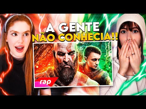 REACT | Rap do Kratos e Atreus (God of War) - NÓS SOMOS DEUSES | 7 Minutoz (7mz) | CR Reacts