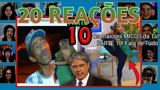 20 REAÇÕES | MULT REACT | Os MAIORES micos da TV! PARTE 10! Quando tudo da errado!!