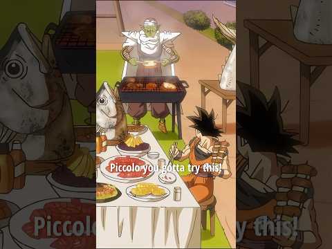 Piccolo Tells Goku He’s The Grill Master🤣