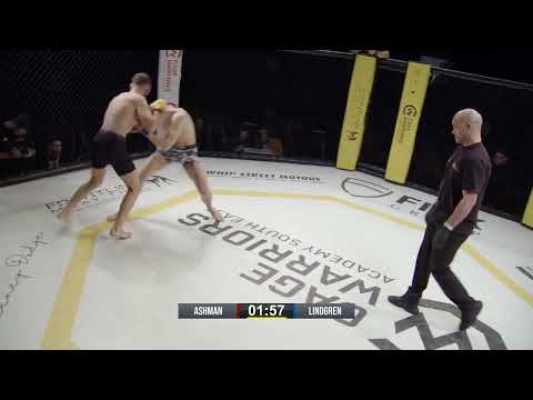 Ashman v Lindgren - 145lbs Amateur MMA Contest #cwse30