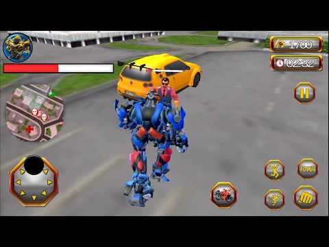 US Robot Bike Transform Shooting Game | Android Gameplay (Cartoon Games Network)
