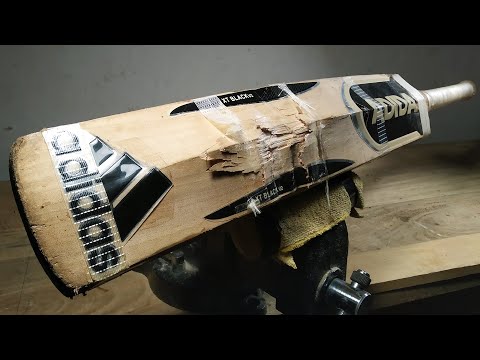Badly Broken Cricket Bat Repair - Challenge Repair Episode -5