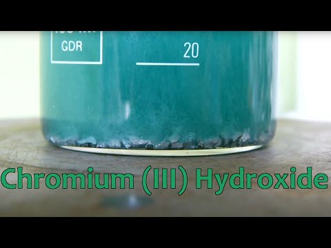 Chromium (III) Hydroxide Hydrate Synthesis