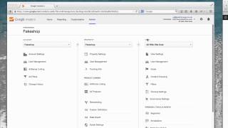 Setting up views in Google Analytics