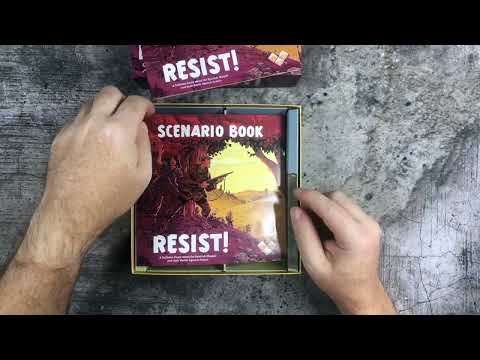 Unboxing the brand new Resist! from Salt and Pepper Games
