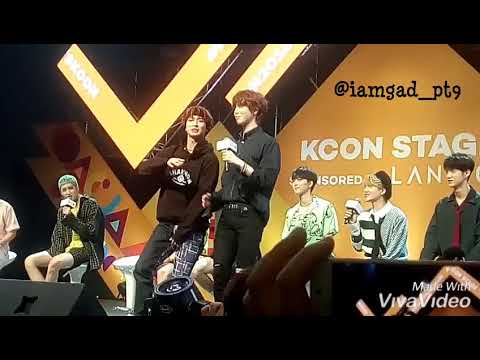 180930 PENTAGON (펜타곤) - Naughty Boy (청개구리) CUT YUTO & SHINWON @KCON 2018 THAILAND