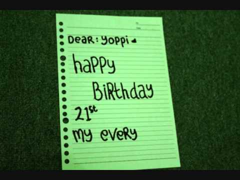 HAPPY BIRTHDAY KAMU!