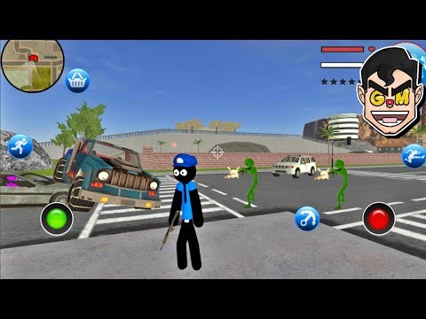 US Policeman Stickman Game - Police Department Officer - Android Gameplay HD
