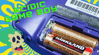 Fixing Acid Damage on a Game Boy Advance – Replacing Battery Terminals