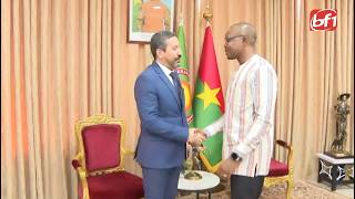 Diplomatie : le Premier ministre Rimtalba Jean Emmanuel Ouédraogo reçoit l’ambassadeur du Maroc