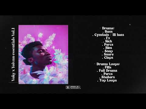 [Drum Kit] AfroBeat x Wizkid x Burna Boy Drum Kit - VOKY x YOIVNN Essentials Vol. 1