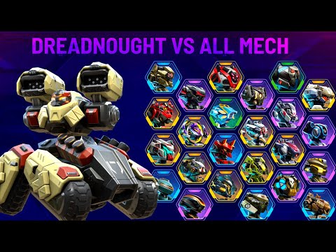 Dreadnought Ability Vs All Mechs - Mech Arena