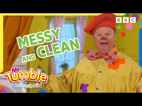 Messy and Clean 🫧 | Mr Tumble's Messiest Moments | Mr Tumble and Friends