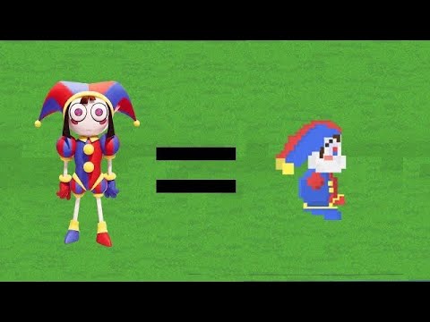 Red and blue jester encounters gardener looking for a random door??? (TADC meme)