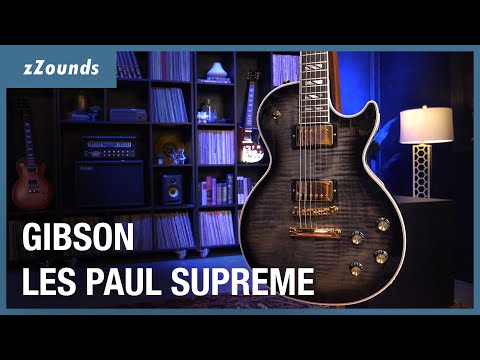 Gibson Les Paul Supreme AAA Figured Electric Guitar | zZounds