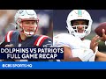Dolphins vs Patriots: Tua Tagovailoa edges out Mac Jones for the win [FULL RECAP] | CBS Sports HQ