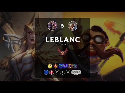 LeBlanc Mid vs Corki - EUW Grandmaster Patch 12.9