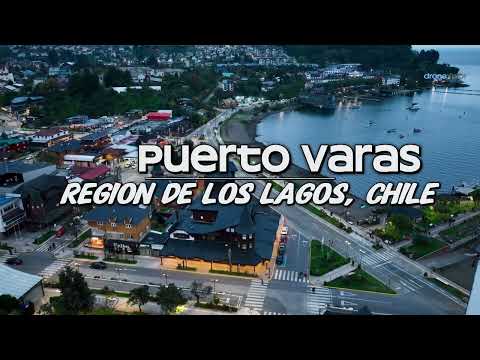 4K Drone Video of Puerto Varas | Chile’s Lake District & Volcano Views