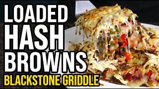 Loaded Hash Browns That Stay Crispy on the Outside, Cheesy Inside