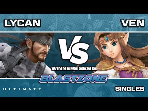 PSG Blastzone: Lycan (Snake) vs Sugoi | Ven (Zelda) - Winners Semis