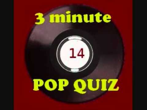 3 Minute Pop Quiz 4