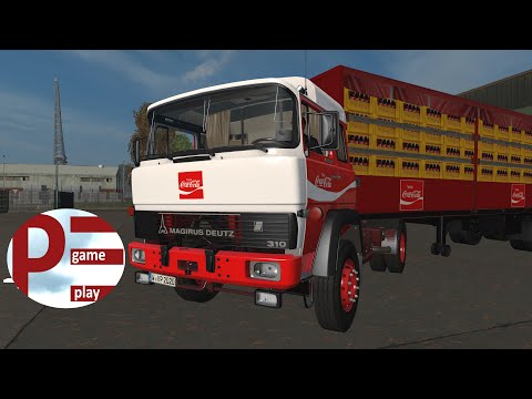 ETS 2 (1.39) Magirus Deutz D / Old school Coca-Cola-Skin