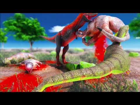 Reptiles hunting prey - Animal Revolt Battle Simulator FULL HD