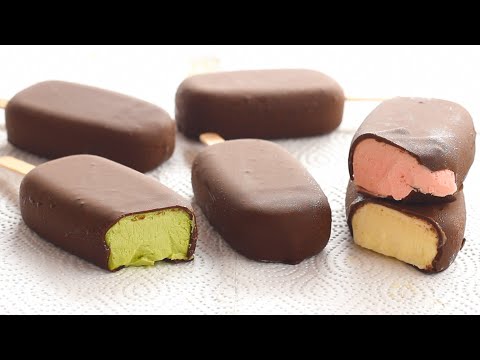 BEST HOMEMADE MAGNUM ICE CREAM BAR RECIPE