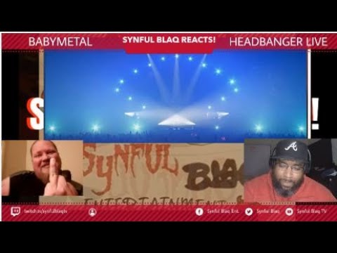 Synful Blaq Reacts - BabyMetal - Headbanger Live