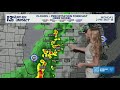 13 ON YOUR SIDE Forecast: Scattered thunderstorms, severe weather possible