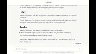 Brainstorming Topic   Exploring Research Questions or Thesis Statements