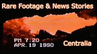 RARE Footage & News Stories - Centralia Mine Fire