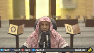 حرمة مس عورة من بلغ سبع سنين واستحباب مس سائر الجسد بخرقة - شرح زاد المستقنع- باب الغسل والتكفين image