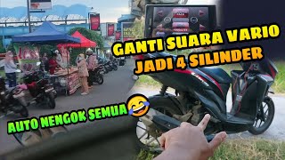 Download lagu TUTORIAL UBAH SUARA VARIO JADI 4 SILINDER TANPA GANTI MESIN | #mbahpeople mp3