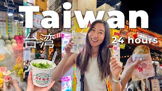 Taiwan Travel Vlog: Traveling Alone to Taiwan for 24 Hours (ONLY EATING) š¹š¼š