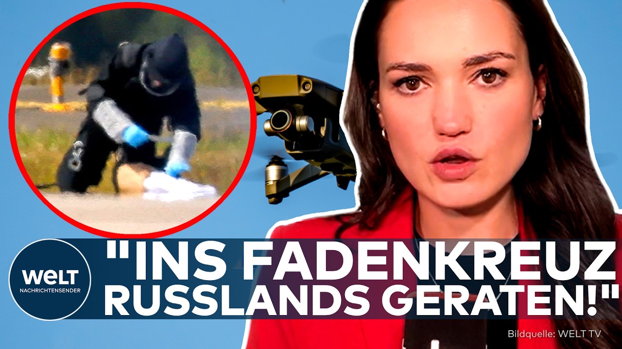 SPRENGSTOFF-DROHNE IN DEUTSCHLAND: "Das ist zu wenig!" Spur führt zum russischen Geheimdienst!