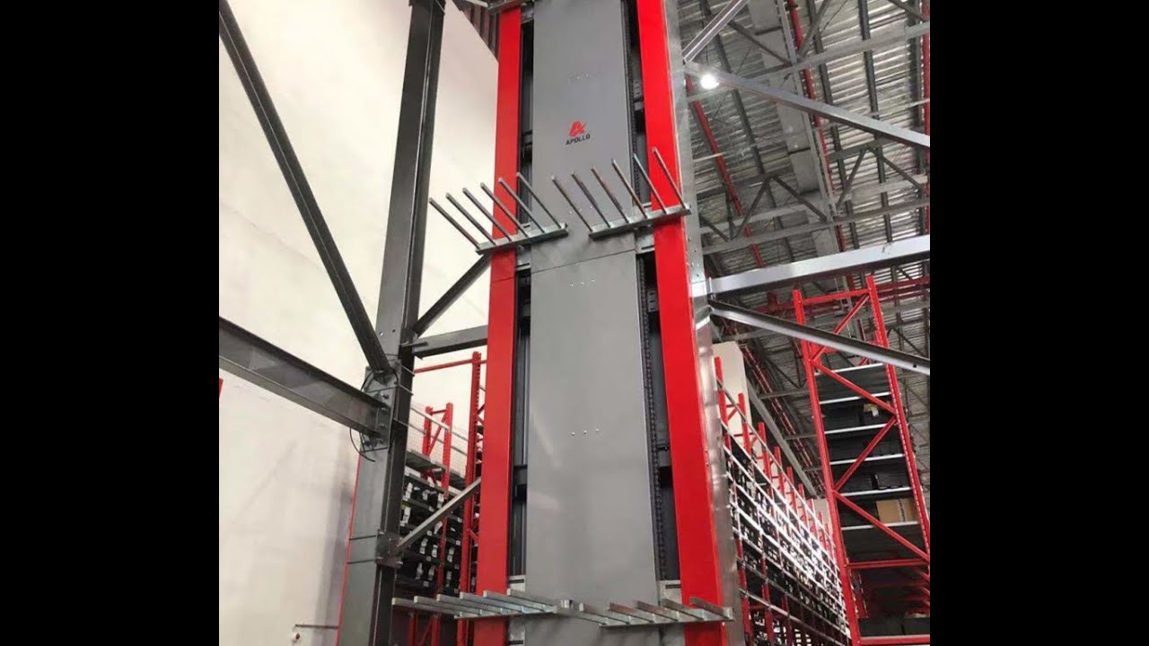 Rotative lifter to solve the vertical direction of continuous conveying