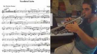 Yardbird Suite - solo trumpet from C. Parker (Omnibook)