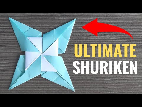 How To Make The Ultimate Ninja Shuriken | Easy Origami