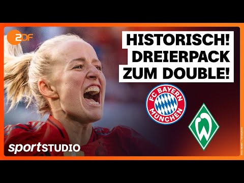 FC Bayern München – SV Werder Bremen | DFB-Pokal Frauen 2024/25, Finale | sportstudio