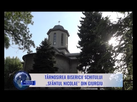 Târnosirea bisericii Schitului „Sfântul Nicolae” din Giurgiu