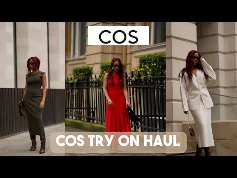 NEW IN COS HAUL | COS TRY ON HAUL | COS HAUL | NEW SEASON COS |  PRE SPRING LOOKS