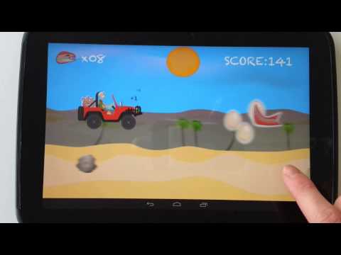 Kids Car Ride Dinosaurs Puzzle Video