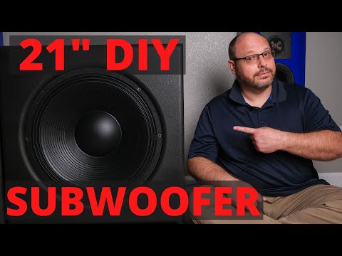 21 Inch GSG Audio DIY Subwoofer build guide!  ► Order with code: Jilesgsg
