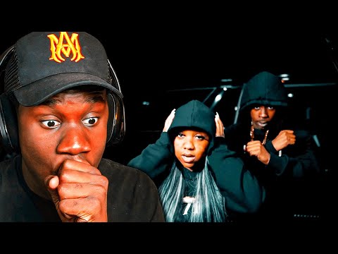 NEW FEMALE DRILL RAPPER? WaviJus Reacts To - Tiny B x TG Crippy - No Kizzy