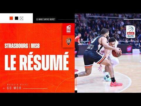 J31 #BetclicÉLITE Strasbourg vs MSB | Le résumé 🎥
