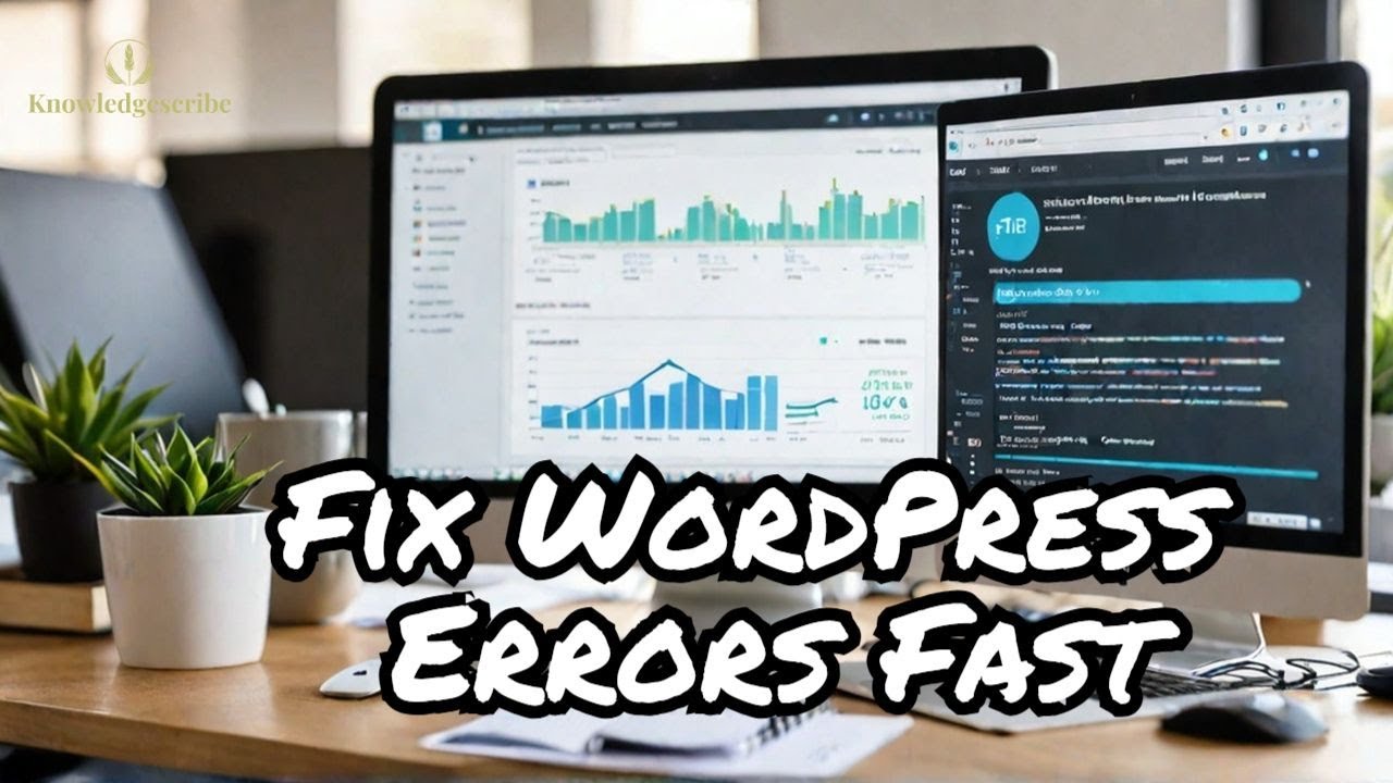Fix WordPress Errors Fast: White Screen, 500 Errors & Database Fixes