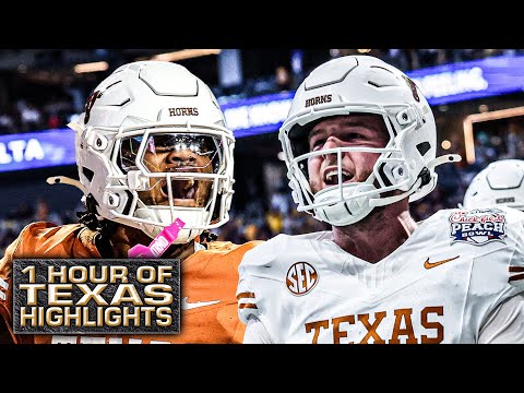 1 HOUR of Texas Longhorns 2024-25 HIGHLIGHTS 🎥 | ESPN College Football